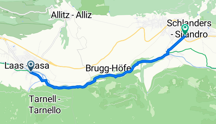 Via al Bersaglio 7, Laas do Via Covelano 35, Schlanders