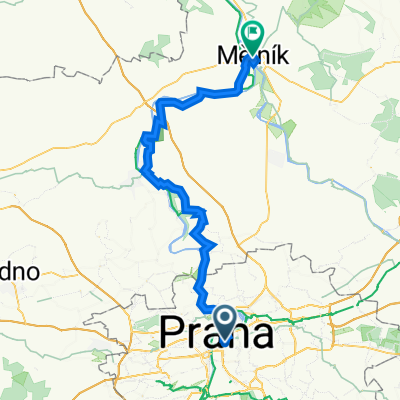 Vrchlického sady nach Tschechien, Mělník