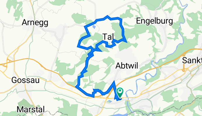 Sonnmattstrasse 33, St. Gallen nach Sonnmattstrasse 29E, St. Gallen