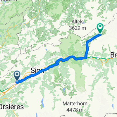 Polyathlon (Saillon - Fafleralp)