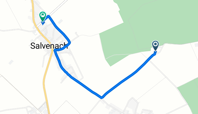 Galmguetweg 1, Jeuss nach Lurtigenstrasse 6, Salvenach