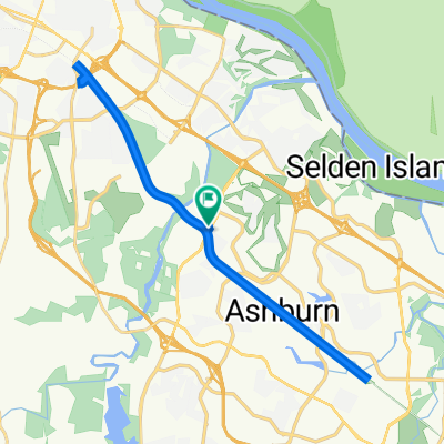 Belmont Ridge Rd, Ashburn to Belmont Ridge Rd, Ashburn