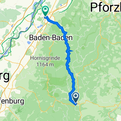 Marktplatz 65, Freudenstadt nach Kehler Straße 3, Rastatt