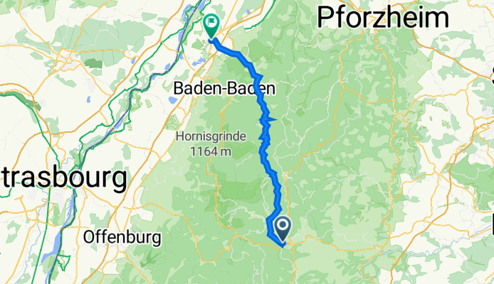 Marktplatz 65, Freudenstadt nach Kehler Straße 3, Rastatt