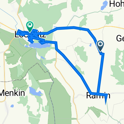 Schmagerow 7, Ramin nach Karl-Marx-Straße 6, Löcknitz