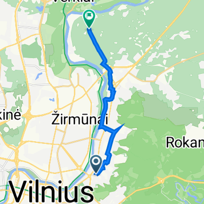M. K. Paco g. 9A, Vilnius to Rukeliškių g., Vilnius