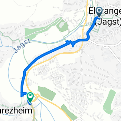 Schmiedstraße 16, Ellwangen (Jagst) nach L1075 4, Ellwangen (Jagst)