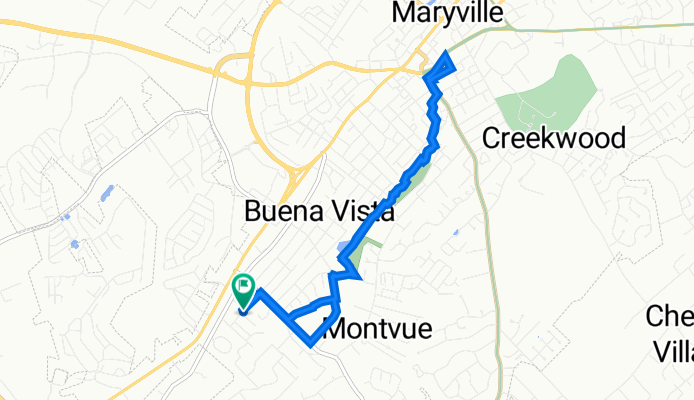 Scenic Drive 1830, Maryville to Scenic Drive 1830, Maryville