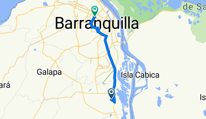 Carrera 1D 5A-24, Malambo a El Prado, Barranquilla