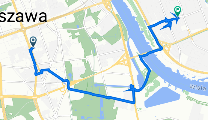 Hoża 42, Warszawa do Zwycięzców 32, Warszawa