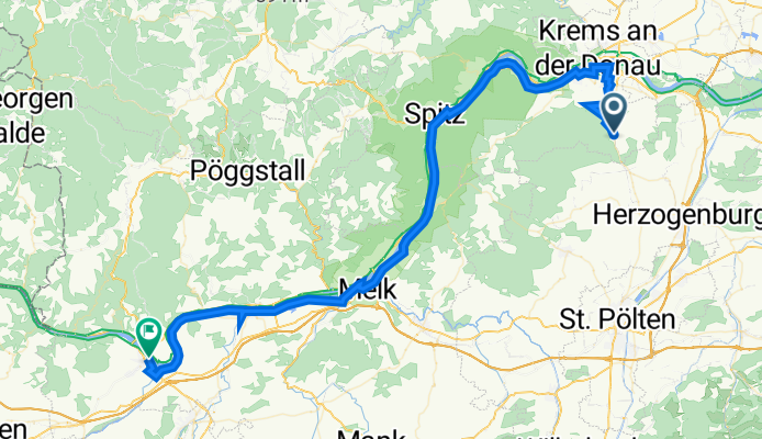 Alois-Bruckner-Gasse 8, Paudorf nach Wiener Straße 13, Ybbs an der Donau
