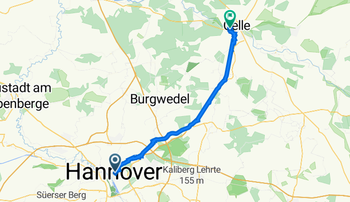 Rundestraße 16, Hannover to Neustadt, Celle