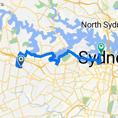 Waimea Street 25, Burwood to Kent Street 201, Sydney