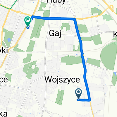 Edmunda Kajdasza 44, Wrocław do Wiktora Brossa 1B, Wrocław