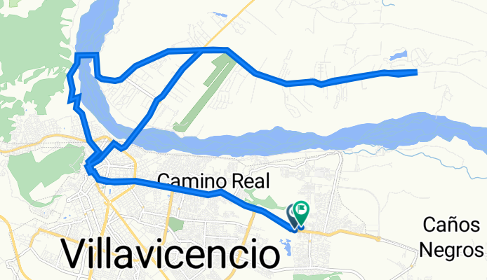 Avenida Francisco José de Caldas, Villavicencio a Villavicencio