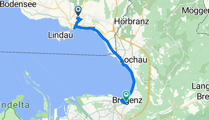 Lindau nach Bregenz Tag 1