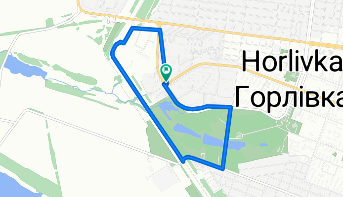 Горловка run