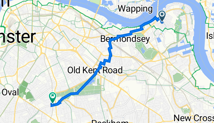 24 Eleanor Close, London to Jewell St, London