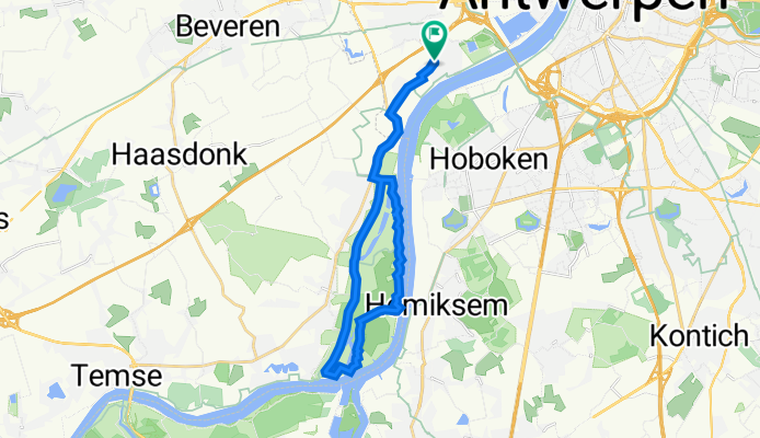 Pastoor Coplaan 161, Zwijndrecht naar Pastoor Coplaan 161, Zwijndrecht