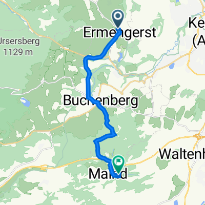 Am Dorfbach 4, Wiggensbach nach Helen 95 1/2, Waltenhofen