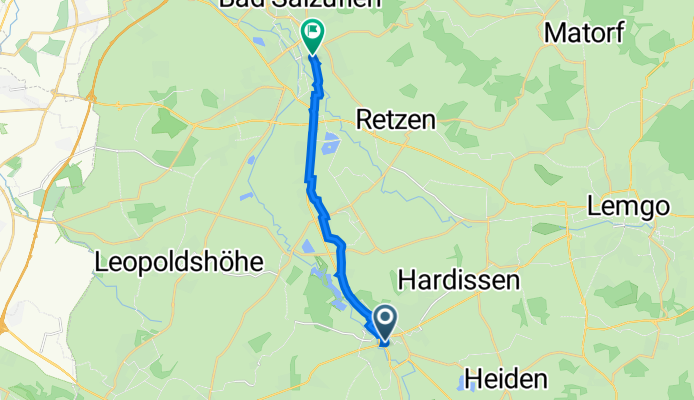 Lange Straße 65, Lage nach Schloßstraße 2, Bad Salzuflen