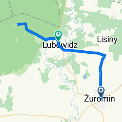 Szkolna 7, Żuromin do Jana Pawła II 70–78, Lubowidz