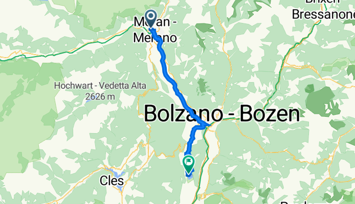 Meran nach Sankt Josef am See 24, Kaltern an der Weinstraße