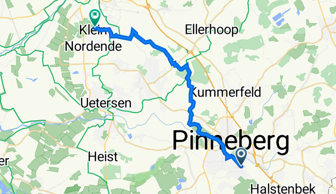 Kleiner Reitweg 8, Pinneberg nach Liethmoor 1, Elmshorn