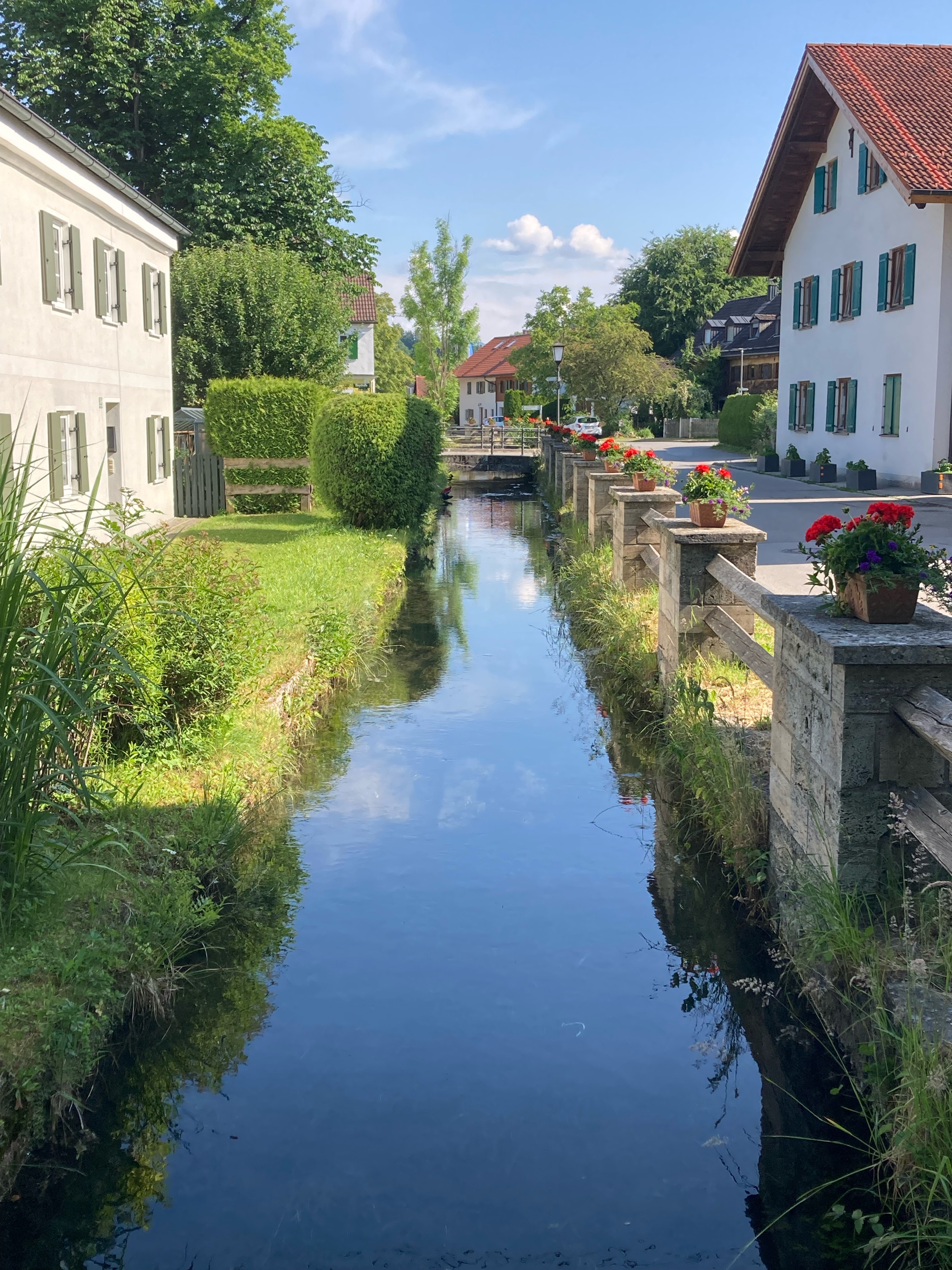 Weilheim in OB zum Staffelsee und über Wiesen und Felder zurück