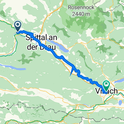 Lendstraße .391, Möllbrücke nach Bahnhofstraße 5, Villach