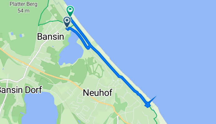 Waldstraße 32, Heringsdorf nach Strandpromenade 40, Heringsdorf
