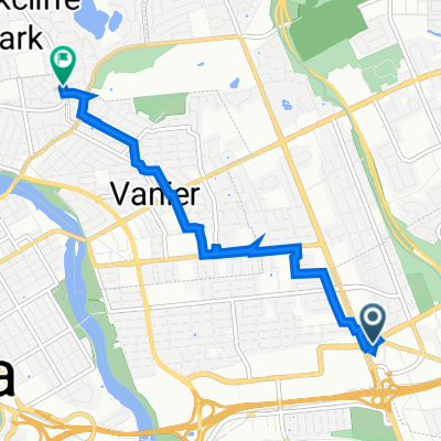 1020 Regional Rd 50, Ottawa to 112 Acacia Ave, Ottawa