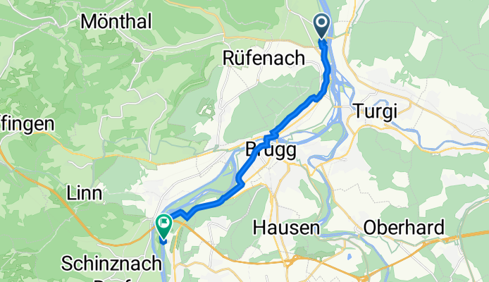 Sonnmattweg 2, Villigen nach Badstrasse 55, Schinznach Bad