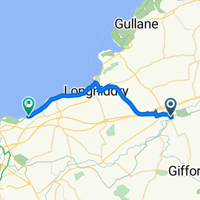 24 Sidegate, Haddington to B1348, Drummohr, Prestonpans