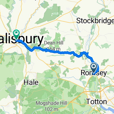 Romsey  to Salisbury