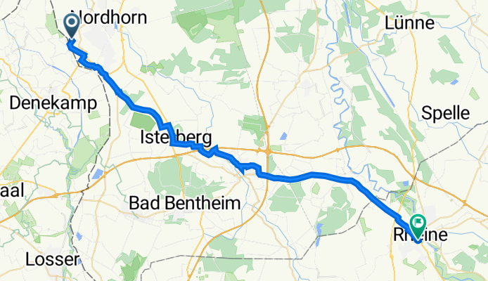 Nordhorn bis Rheine