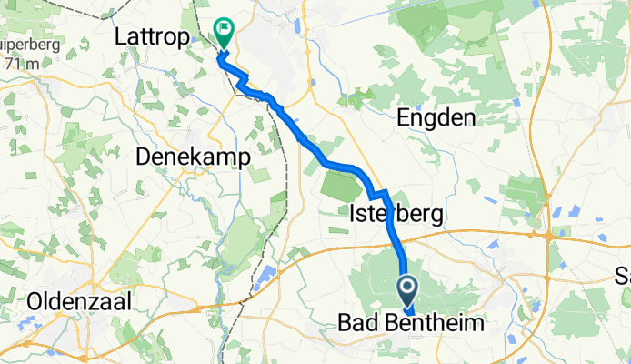 Bentheim bis Nordhorn