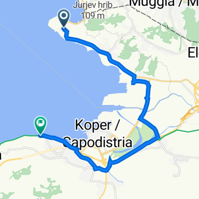 Jadranska cesta 69–71, Ankaran-Ancarano nach Istrska cesta 109, Koper