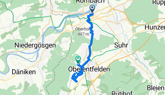 Tellistrasse 9, Aarau nach Holzstrasse 52, Oberentfelden