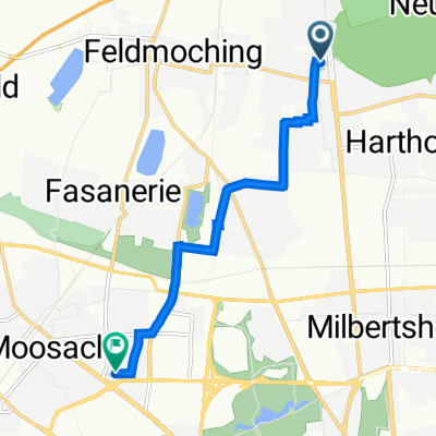 Linkstraße 44, München nach Treitschkestraße 11, München