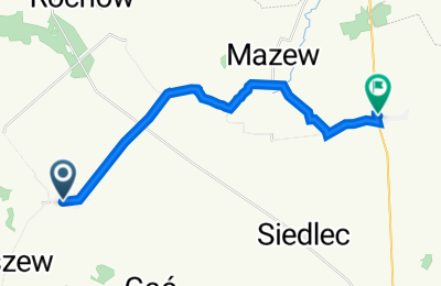 Route in der Bikemap App 枚ffnen