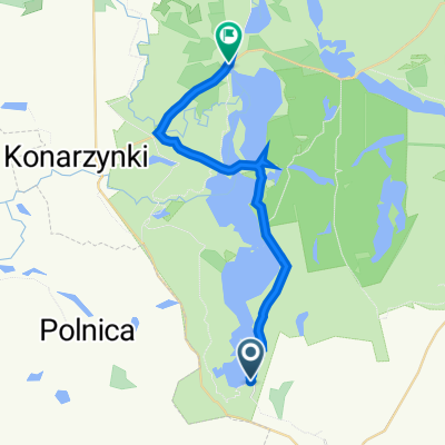 Jeziorna 56, Charzykowy a Jeziorna 9, Swornegacie
