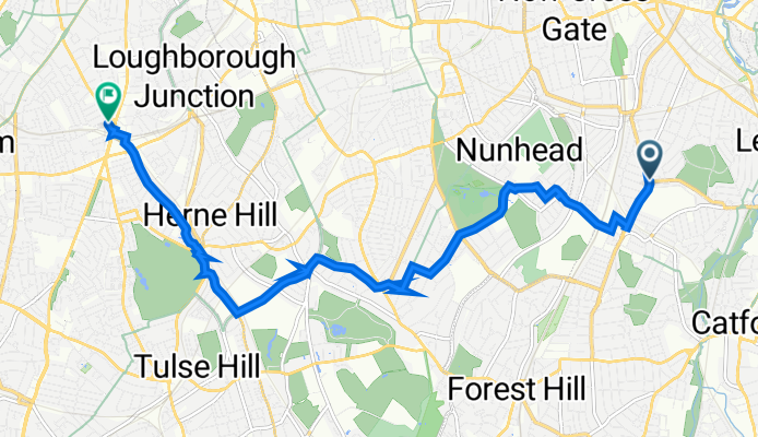 Brockley Road 329 to Stockwell Avenue 9