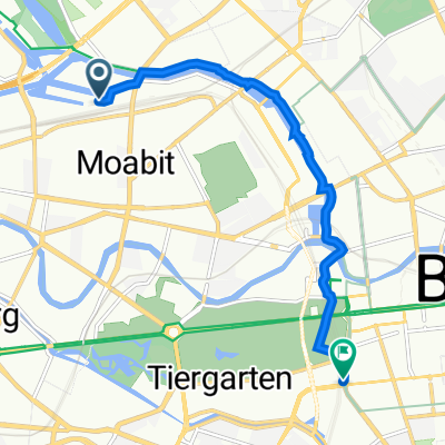 Westhaofenstraße 1, Berlin nach Leipziger Platz, Berlin
