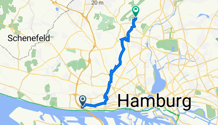 Trenknerweg 110A, Hamburg nach Moortrift 2, Hamburg