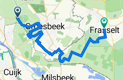 Route in der Bikemap App öffnen