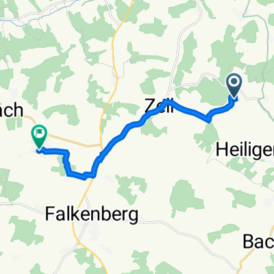 Höhenberg 1, Schönau nach Hauptstraße 26a, Falkenberg