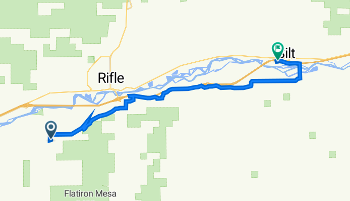 220 Salmon Ln, Rifle to 110 River Frontage Rd, Silt