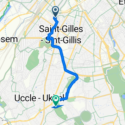 Rue Vanderschrick 36, Saint-Gilles/Sint-Gillis à Uccle/Ukkel