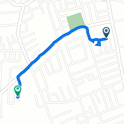 Chuch Gate Road, Malegaon to Pavan Nagar, Malegaon
